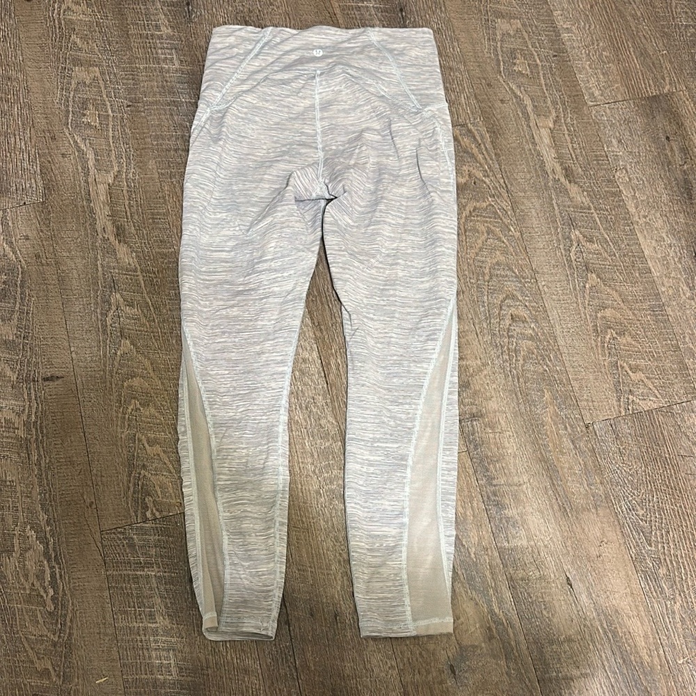 Lululemon Athletica Gray Leggings for Active Comfort